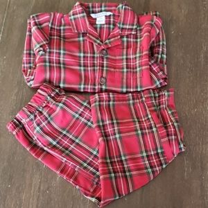 Plaid pajamas